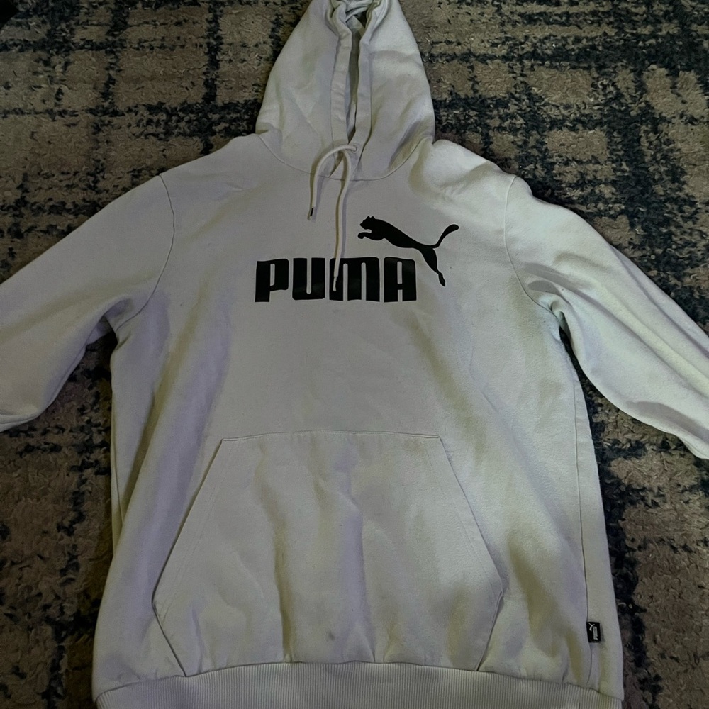 White puma sweatshirt. Barely worn